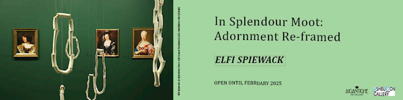 Elfi Spiewack - In Splendor Moot: Adornment Re-framed. Open until February 2025 